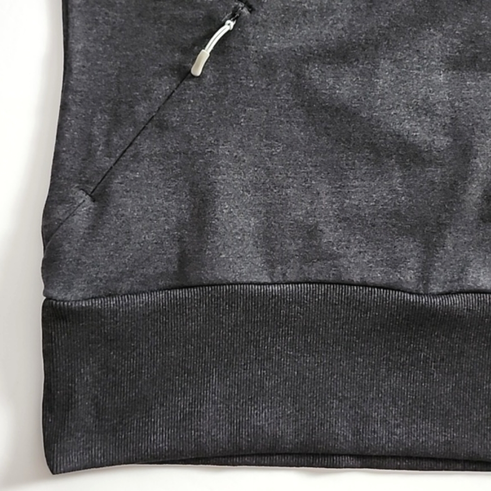 Bench Women's Pullover Top Cowl Kneck Front Pocket Dark Grey Size Small - Picture 4 of 13